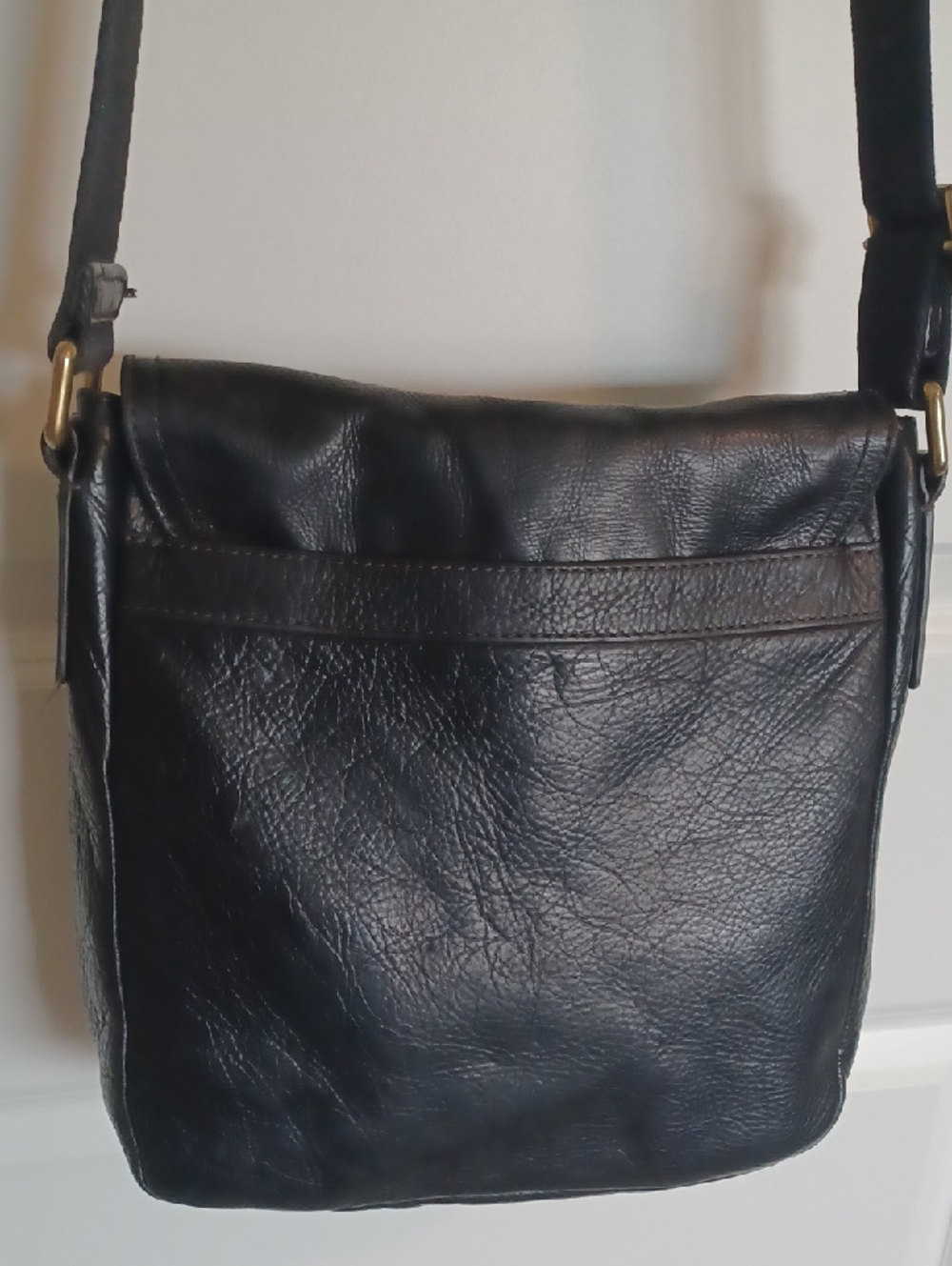 Fossil Travis City Bag Leather Messenger - Picture 4 of 12